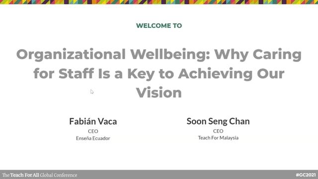 Preview image for the video "Organizational Wellbeing: Why Caring for Staff Is a Key to Achieving Our Vision – Cycle B". Preview image for the video "Organizational Wellbeing: Why Caring for Staff Is a Key to Achieving Our Vision – Cycle B".