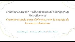 Preview image for the video "Global Conference 2020: Creating Space for Wellbeing with the Energy of the Four Elements".