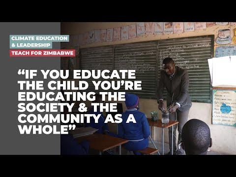 Preview image for the video "Empowering Tomorrow: Climate Change Education in Teach For Zimbabwe".