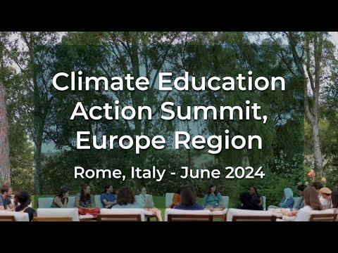 Preview image for the video "Climate Education Action Summit 2024 - Short Version". Preview image for the video "Climate Education Action Summit 2024 - Short Version".
