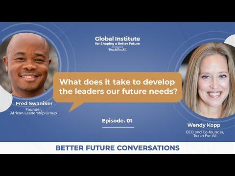 Preview image for the video "How to Build Leaders Who Do Hard Things | Fred Swaniker with Wendy Kopp". Preview image for the video "How to Build Leaders Who Do Hard Things | Fred Swaniker with Wendy Kopp".
